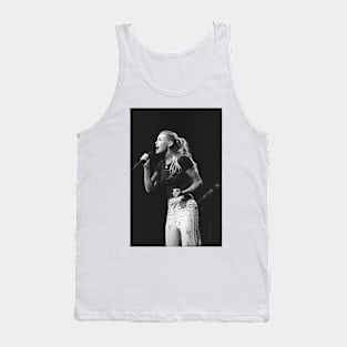 Faith Hill BW Photograph Tank Top